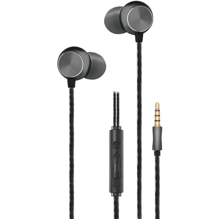 Handsfree Ακουστικά 2GO In-Ear Stereo "Deluxe" - Black / anthracite