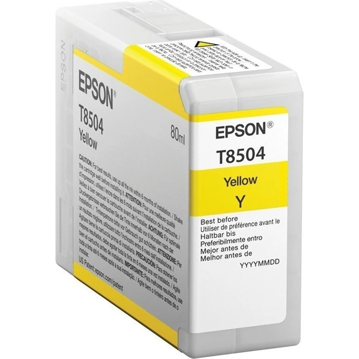 Μελάνι Epson yellow T 850 80 ml T 8504