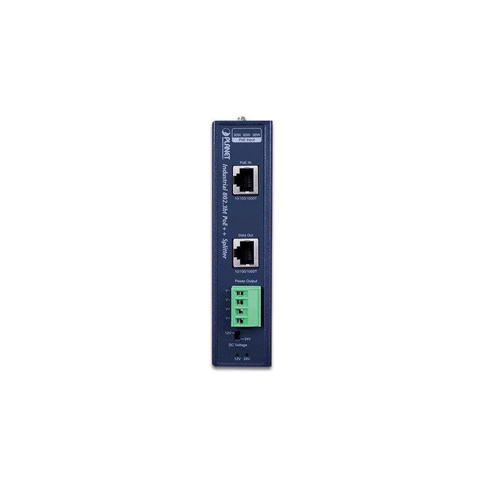 PoE Adapter Planet Industrial 1-Port 802.3bt PoE++ Splitter