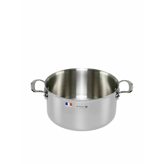 Κατσαρόλα De Buyer Affinity Saucepot Stainless Steel with lid 24 cm