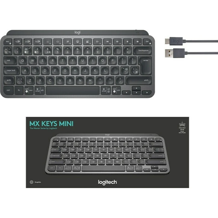Πληκτρολόγιο Ασύρματο Logitech MXKeys Mini GRAPH