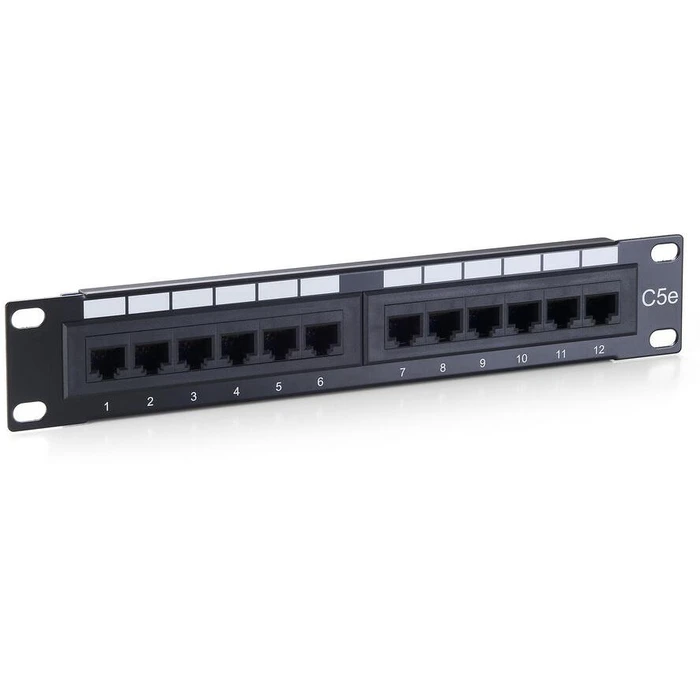 Patch Panel Equip 12x RJ45 Cat5e 10" 1HE ISDN