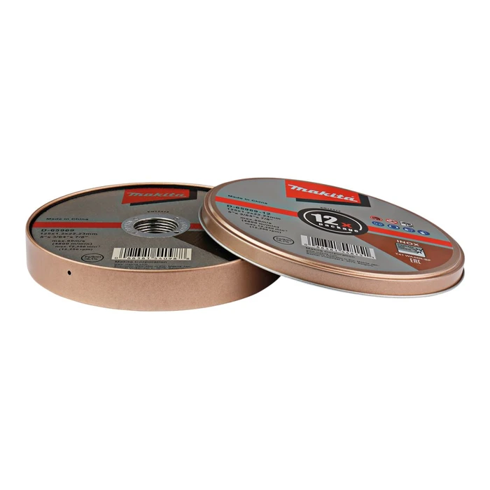 Δίσκοι Κοπής Makita D-65969-12 cutting disc 125x1,2mm INOX