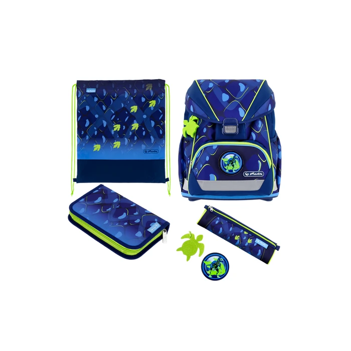 Herlitz Schulranzen UltraLight XL Plus T.Rex Explorer (Σχολική Τσάντα Σετ)