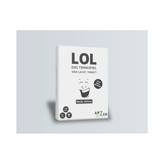 ANZEN - LOL - Το Παιχνίδι με Ποτά - Λευκή Έκδοση 16+