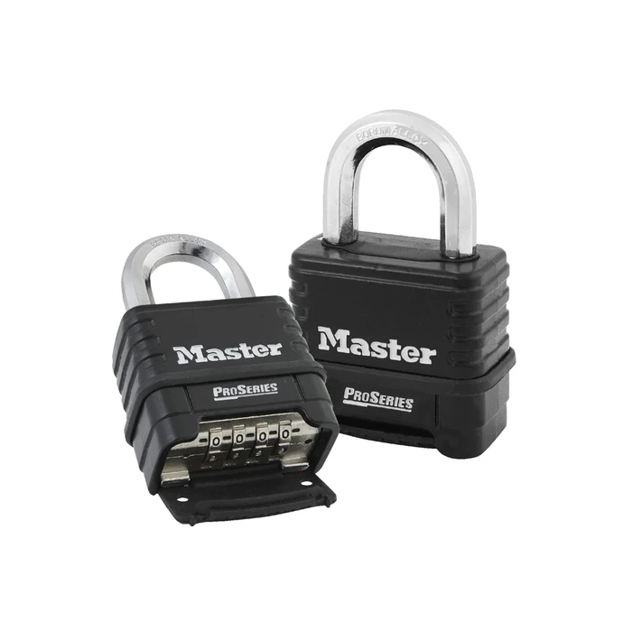 MASTER LOCK ProSeries resettable 4-digit combination padlock (1178D)
