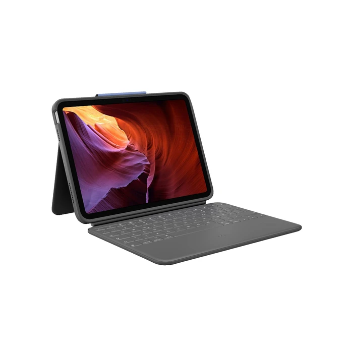 Apple iPad 10th Generation 10.9-inch 256GB Wi‑Fi + Cellular (RETEQ Certified Refurbished) with RuggedFolio