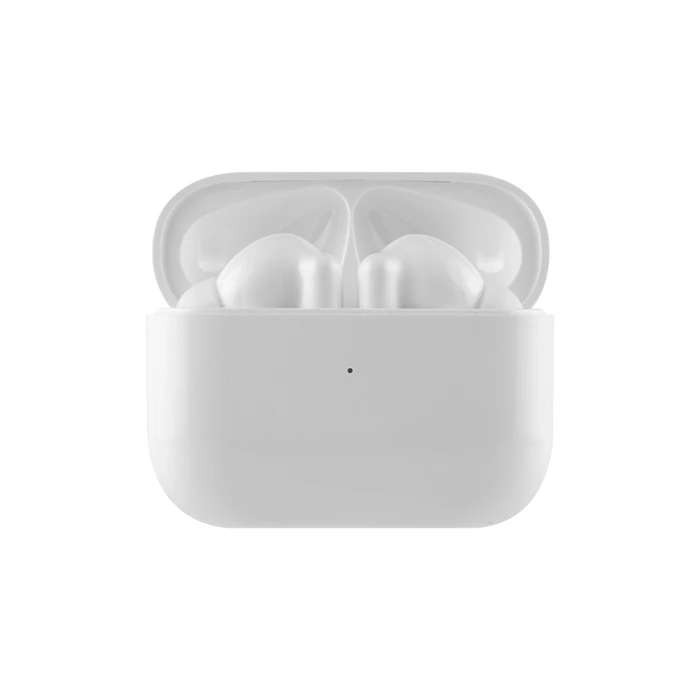 Bluetooth Handsfree Lamtech 5.0 TWS With Charging DOCK WHITE