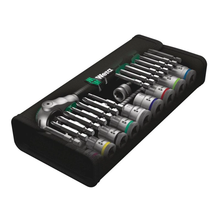 Σετ Εργαλείων Wera 8100 SB 6 Zyklop Speed Ratchet Set 3/8 Drive metric