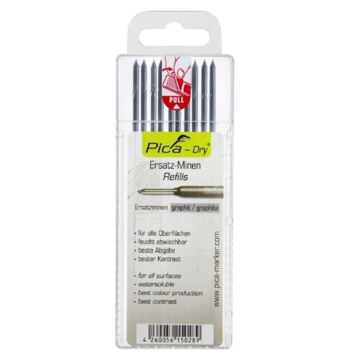 Μύτες Μηχανικών Μολυβιών Pica DRY Refills Graphite