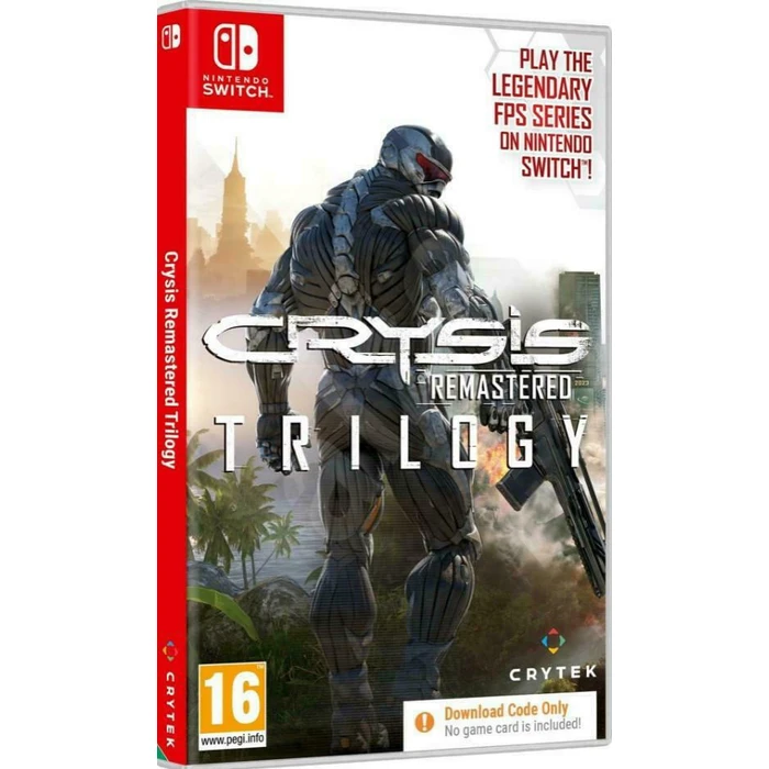 Παιχνίδι NSW Crysis Remastered Trilogy (Code in a Box)