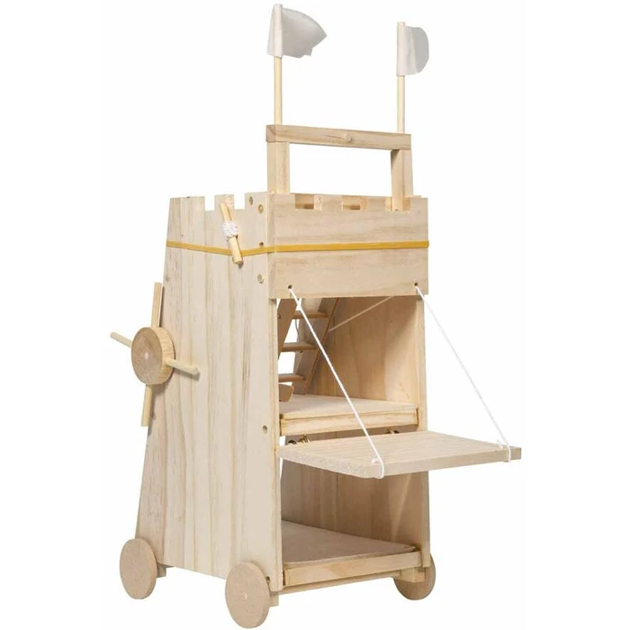 Παιχνίδι Κατασκευών Thumbs up! Wooden Siege Tower DIY
