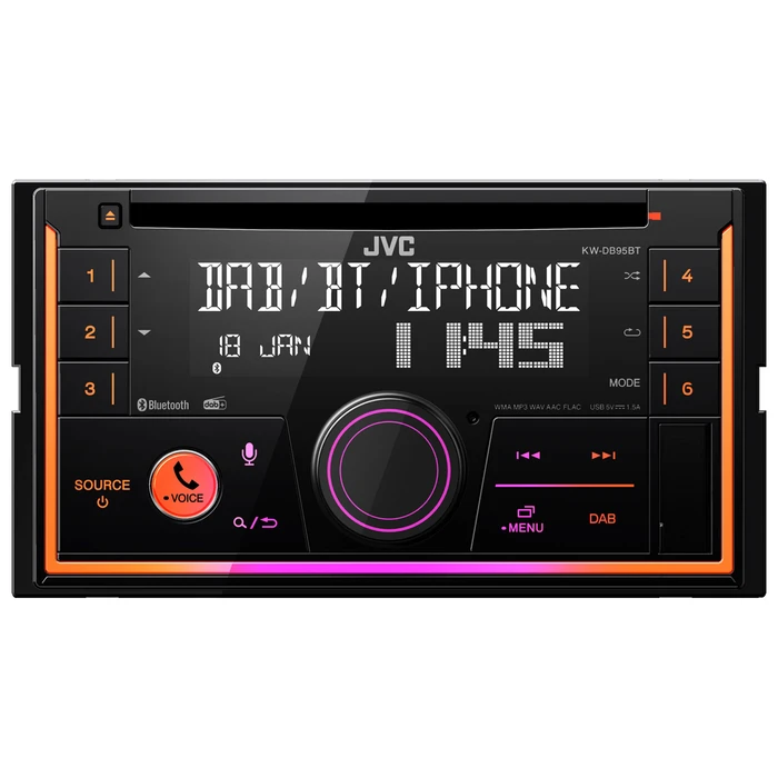 Ηχοσύστημα Αυτοκινήτου JVC KW-DB95BT