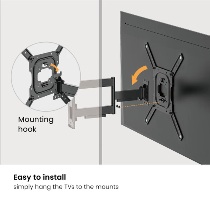 Βάση Τηλεόρασης ATC-8143 Επιτοίχια