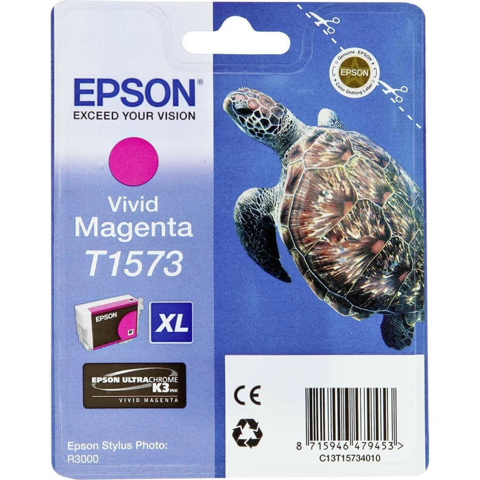 Μελάνι Epson vivid magenta T 157 T 1573