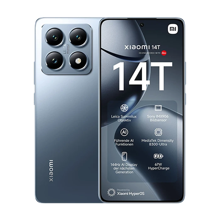 Smartphone Xiaomi 14T 5G Dual Sim 12GB 256GB - Blue