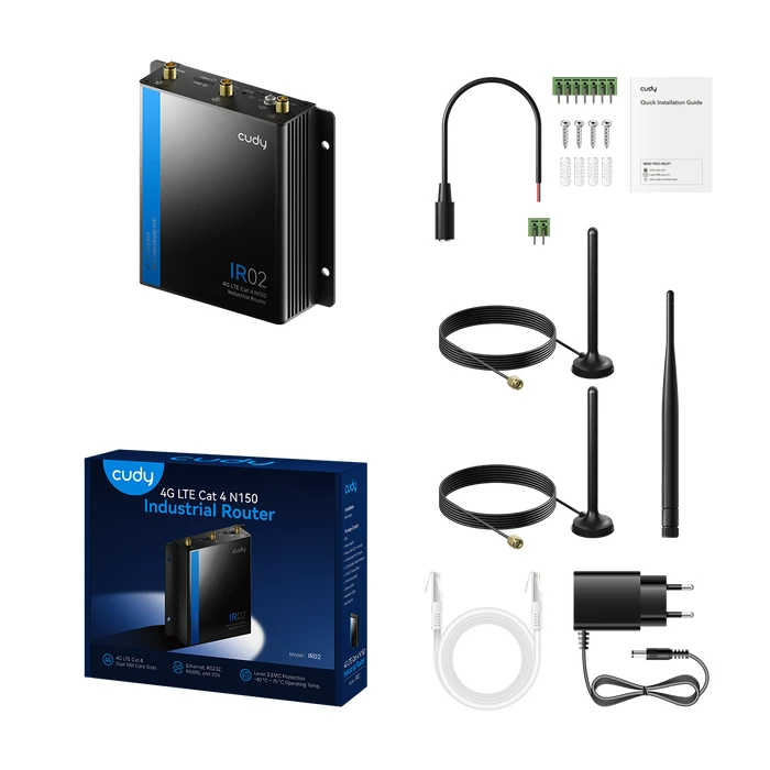 Cudy IR02 Industrial 4G LTE Router