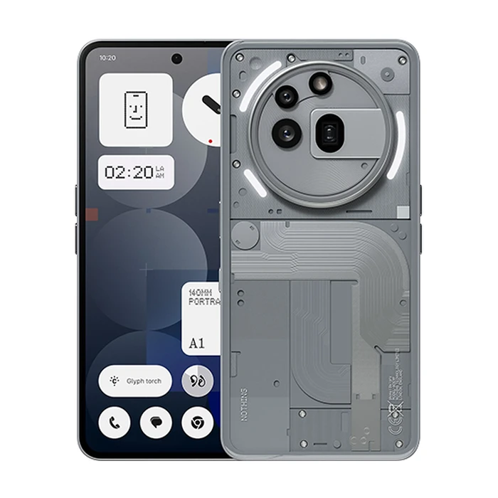 Smartphone Nothing Phone 3a Pro 5G Dual Sim 12GB RAM 256GB - Grey