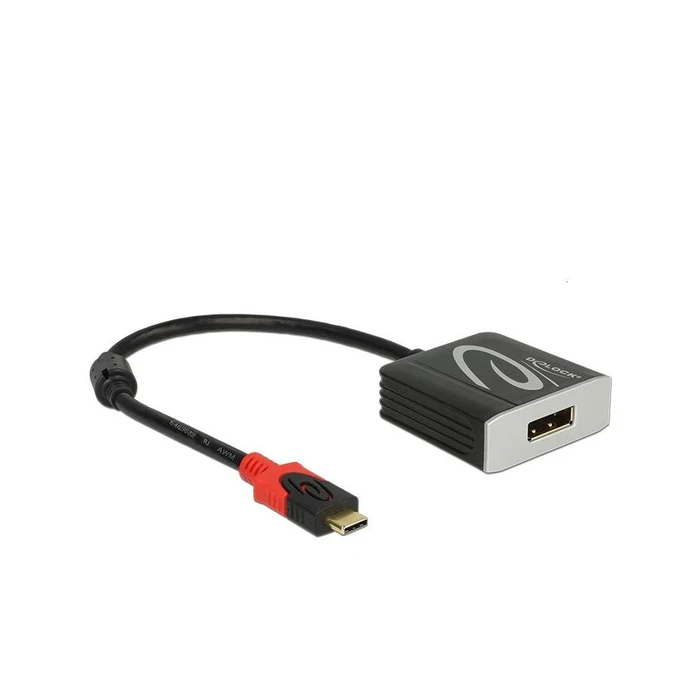 Αντάπτορας USB Delock C to DP (Alt Mode) male / female 4K 60Hz 0.2m