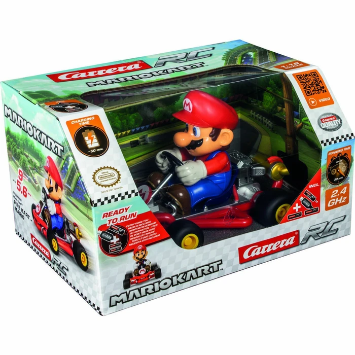 Τηλεκατευθυνόμενο Carrera RC 2,4GHz 370200989 Mario Kart Pipe Kart Mario