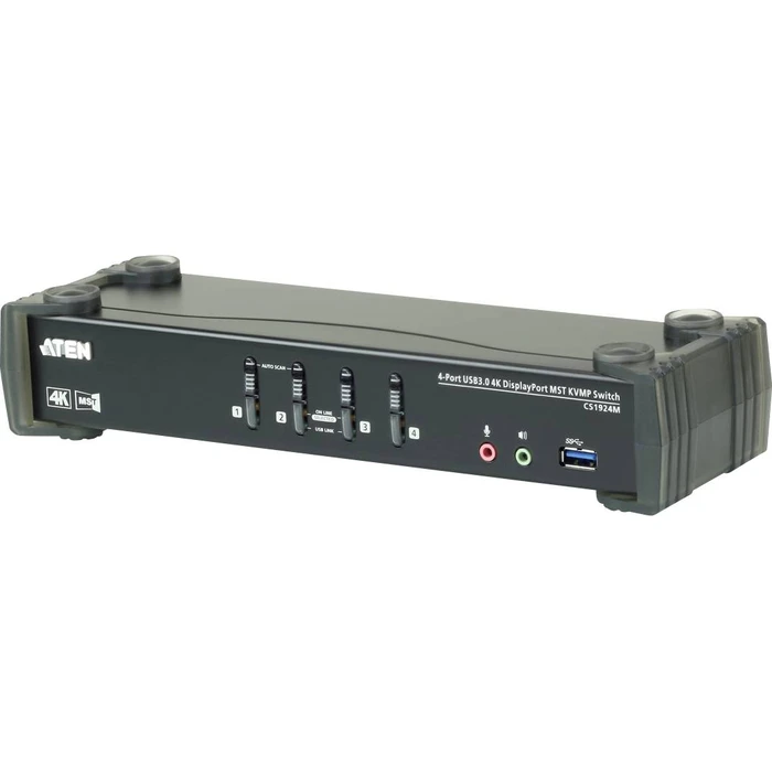 KVM Switch Aten CS1924M KVMP - KVM/Audio/USB - 4 ports