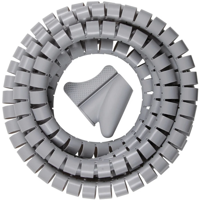 Σετ Τακτοποίησης Καλωδίων Brennenstuhl Spiral Hose grey