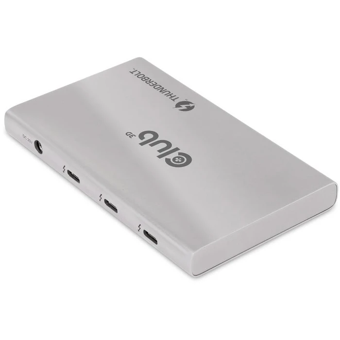 Docking Station Club3D Thunderbolt4 5-in-1 > 3xThunderbolt/1xBu/Bu retail
