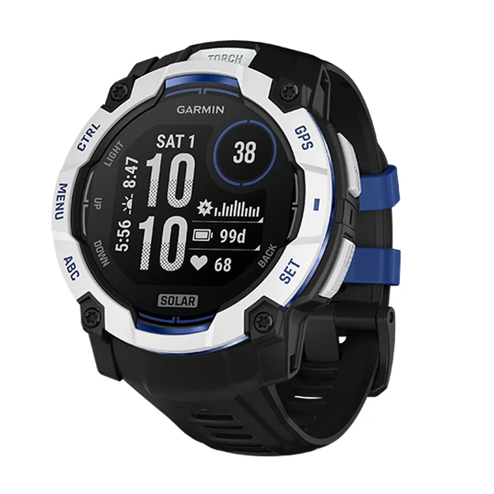 Smartwatch Garmin Instinct 3 Solar GPS 50mm - White