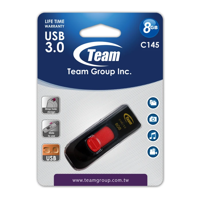 USB Flash 8GB Team C145 USB 3.0