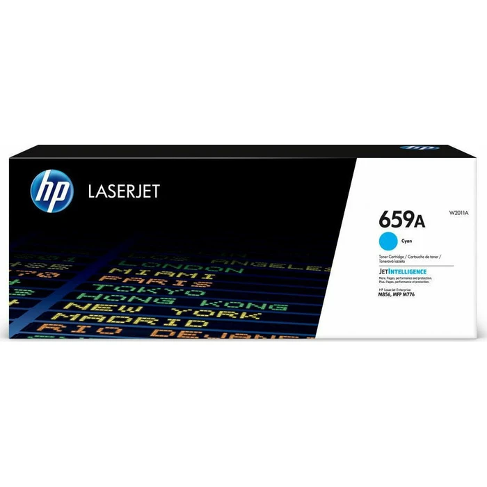 Toner HP 659A - Cyan - Original - LaserJet (W2011A)
