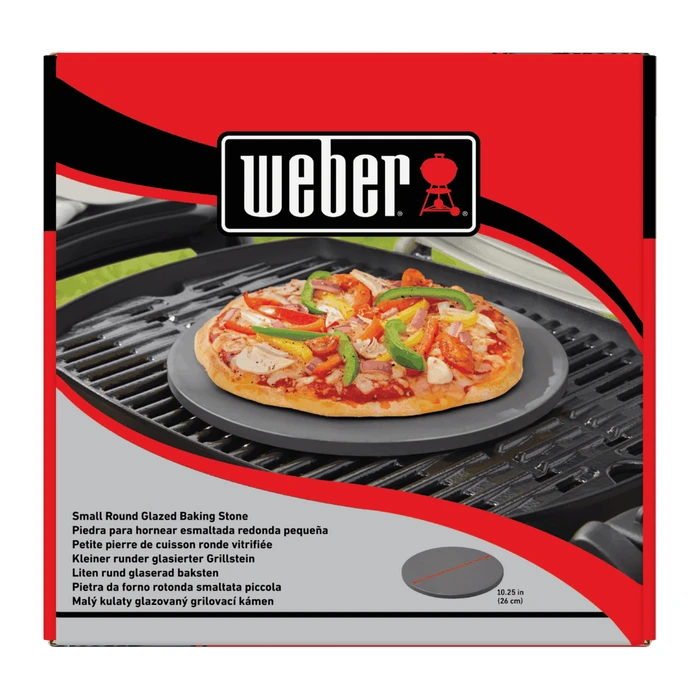 Πλάκα Ψησίματος Weber Glazed Grill Stone Small 26cm