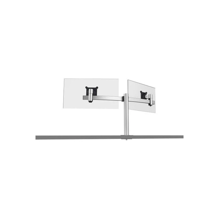 Βάση Monitor Durable for 2 monitors table Silver