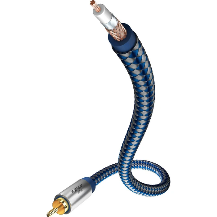 Καλώδιο RCA Inakustik Premium Audio Mono SUB 5,0m 00408051