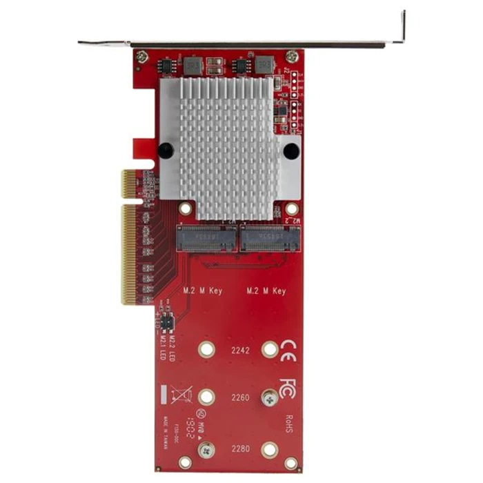 Controller PCIe StarTech X8 DUAL PCIE m.2 SSD ADAPTER