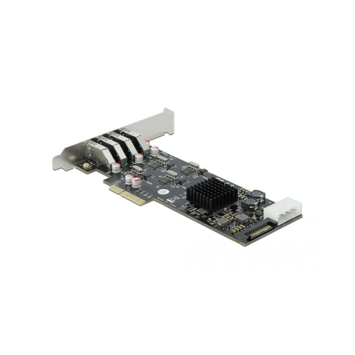 Controller PCIe Delock x4 > 4x extern SuperS. USB Typ-A Bu