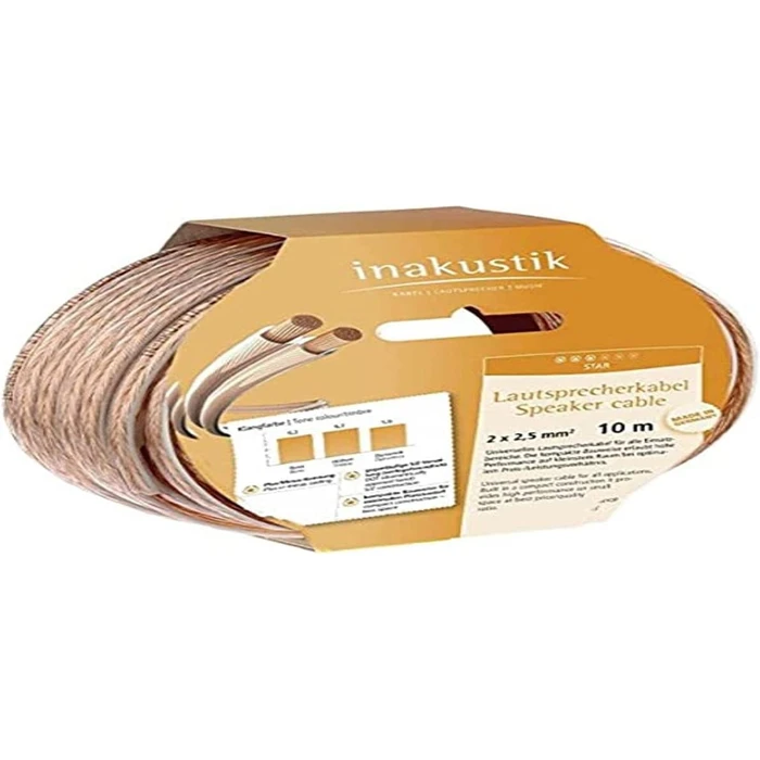 Καλώδιο Ηχείων Inakustik Star Ring 10m Speaker 2 x 1mm