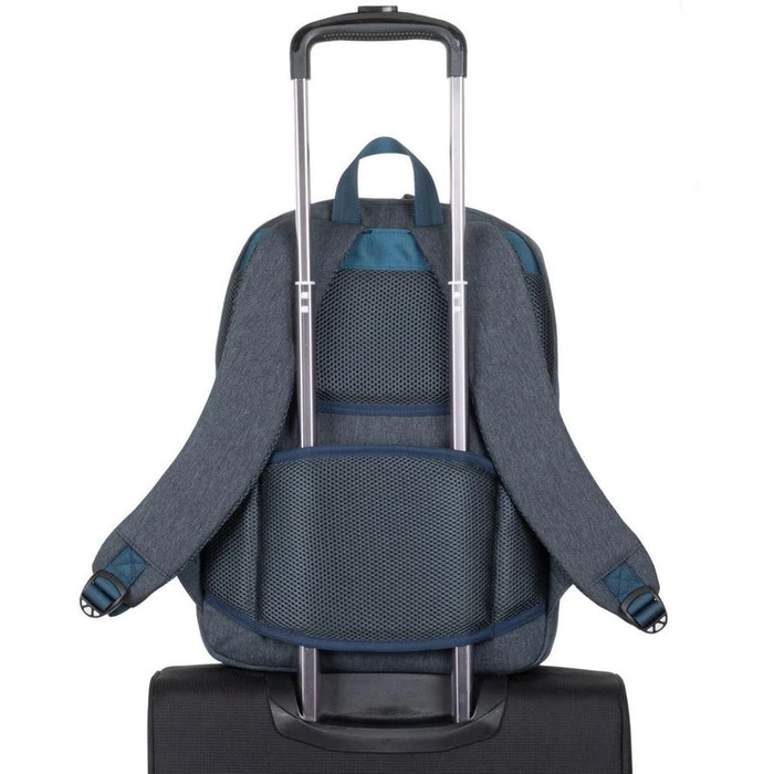 Τσάντα Riva NB backpack Galapagos 14" 7723 dunkel grau