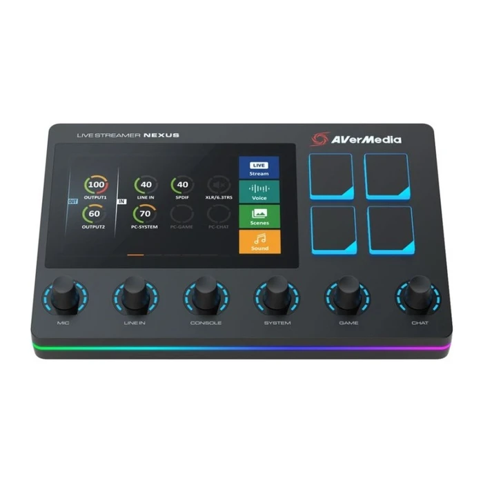 Live Streamer AVerMedia AX310 Audio Mixer/Streamer