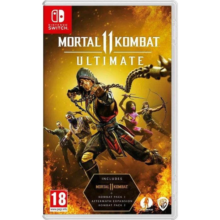 Παιχνίδι NSW Mortal Kombat 11 - Ultimate Edition (Includes Kombat Pack 1 2 + Aftermath Expansion) (Code in a Box)