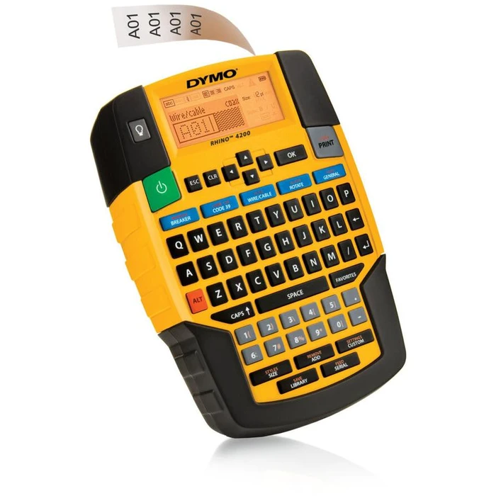 Ετικετογράφος Dymo Rhino 4200 6/9/12/19mm Qwerty EU
