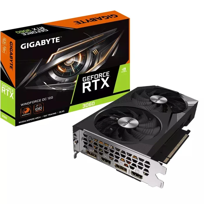 Κάρτα Γραφικών Gigabyte RTX3060 12GB Windforce OC 2.0