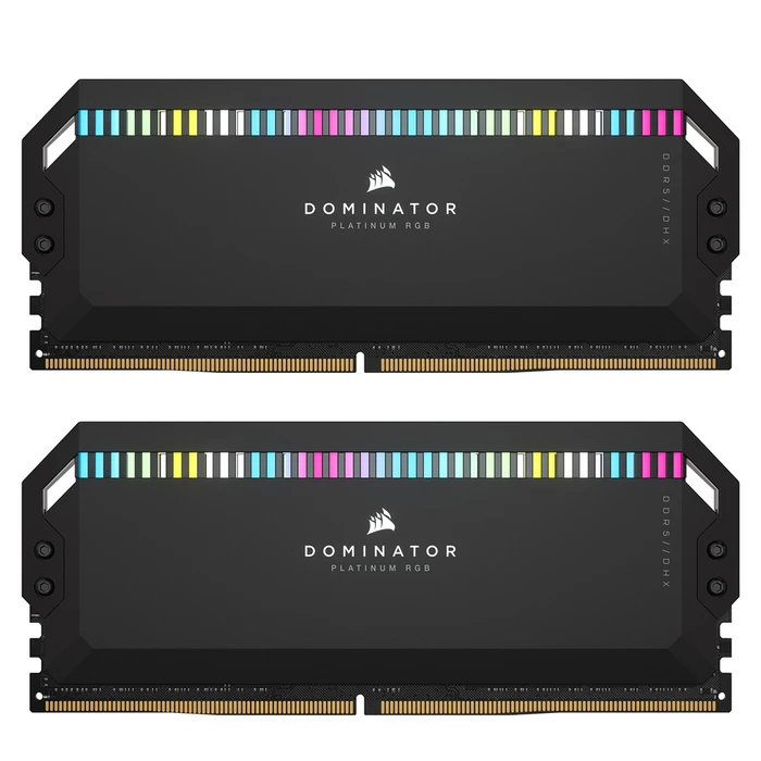 Μνήμη RAM Σταθερού DDR5 32GB Corsair Dominator Platinum RGB - 2 x 16GB - DIMM 288-PIN - 5200 MHz / PC5-41600