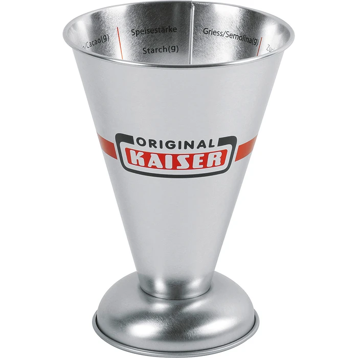 Μεζούρα Cocktail Kaiser Patisserie funnel-shaped, integrated scale