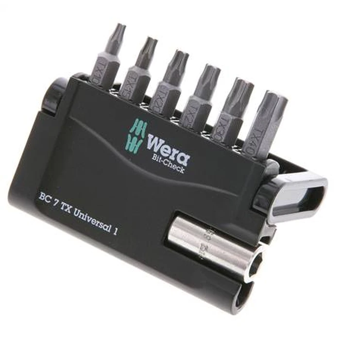 Σετ Μύτες Κατσαβιδιού Wera Bit-Check 7 TX universal 1