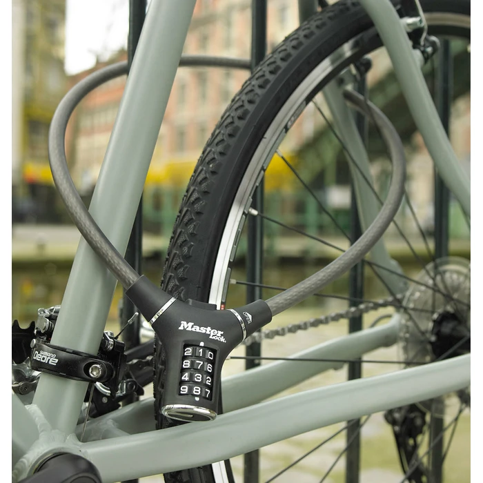 Κλειδαριά Ποδηλάτου Master Lock Locking Cable 12mm ergonomic Design 8229EURDPRO
