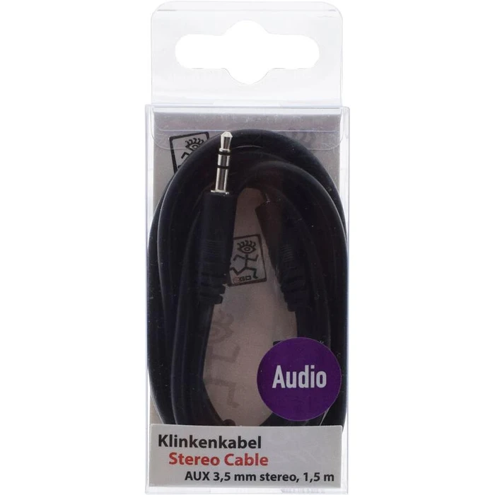 Καλώδιο Ήχου 2GO AUX Stereo Black - 150cm