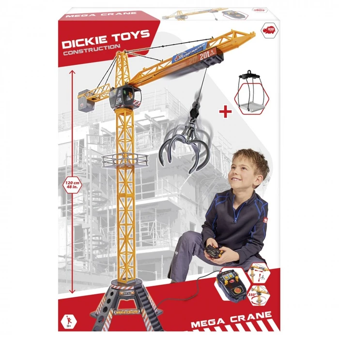 Τηλεκατευθυνόμενο Dickie Mega Crane