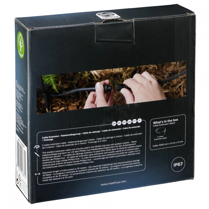 Μπαλαντέζα Philips Hue Outdoor Extension Cable 5m