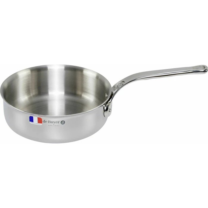 Τηγάνι De Buyer Affinity Sauteuse Stainless Steel straight 20 cm