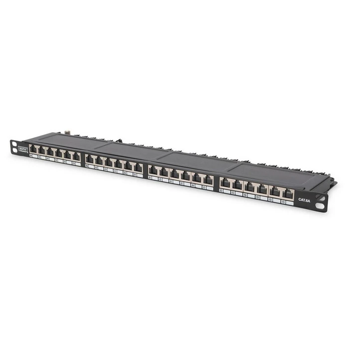 Patch Panel Digitus DN-91624S-SL-SH - 0.5U - 19"